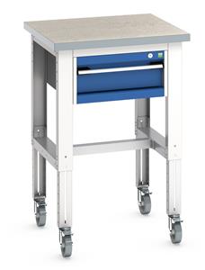 Bott 1 Drawer Lino Top Workstand 750x750x840-1140mm H Mobile Workstands 47/41003273.11 Bott 1 Drawer Lino Top Workstand 750x750x840 1140mm H.jpg